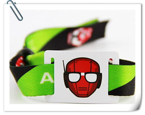Full-Color Dye Sublimation cloth Wristbands